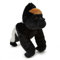 Zappi Co Silverback Gorilla Plüschtier (32 cm) – mächtiger, sanfter Dschungel-Plüsch, umweltfreundlich, Hit bei Jungen Tierliebhabern, 100% recycelt