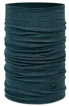 Buff Braga de cuello Merino Midweight Hombre Mujer Adulto, Bufanda Multifuncional 100% Lana Merino, Senderismo, Aire Libre, Sostenible, Ligera, Talla Única, Verde