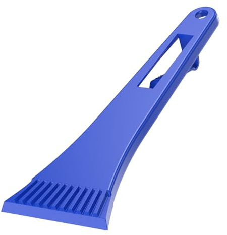 Grattoir à glace | Scraper de pare-brise de poignée ergonomique de 9 pouces | Pheillette de déneigement de la neige du désinicrès de voiture | Outil de nettoyant à fenêtres à clip-on robuste |