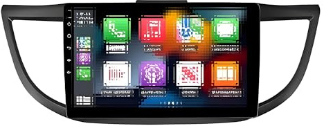 Sistema de navegación Estéreo para Coche Android 15 de 10 Pulgadas, 2 GB + 32,Bluetooth,WiFi para Honda para CRV 2012-2016,CarPlay,GPS,FM/RDS