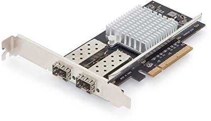 DIGITUS IO-kort – PCIe – SFP+ nätverkskort – 2-port – 10 Gigabit Ethernet – 10 Gbit/s – PCI-Express