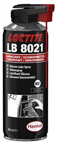 SILICONE SPRAY MULTIUSO LOCTITE LB 8021 SPRAI LUBRIFICANTE ANTIADESIVO 400ml