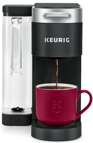 Keurig K-Supreme Single Serve K-Cup Pod Coffee Maker, MultiStream Technology, 4 Brew Sizes, 66oz Dual-Position Removable Reservoir, Black