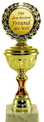 SünGross Pokal für den besten Freund der Welt