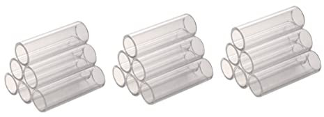 Mipcase 3pièces Maison De Crevettes Acrylique Cristal Accessoires Aquatiques pour Aquarium avec Tubes Refuge Sécurisé pour Crevettes Et Décoration De Réservoir