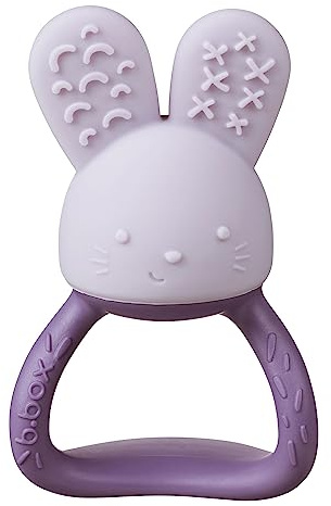 b.box Massaggia Gengive Neonati Chill + Fill | Massaggiagengive Neonato da Riempire con Acqua Fredda o Ghiaccio | Accessorio Dentizione Neonati Refrigerante da 3 Mesi in Su | Massaggio Delicato