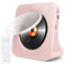 Portable CD Player with Bluetooth,HoneTeek Desktop Players for Home HiFi Speakers,CD Music Remote Control, Timer & FM Radio Boombox,USB AUX,LED Screen Display(Pink),(JZBA-CDBA02PK)