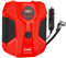 Gonfleur Pneus Voiture Numérique Portable avec 3 Adaptateurs De Buse Et Lumière LED Numérique 12 V Pompe à Air électrique Rapide pour Pneus et Autres Objets Gonflables,Rouge