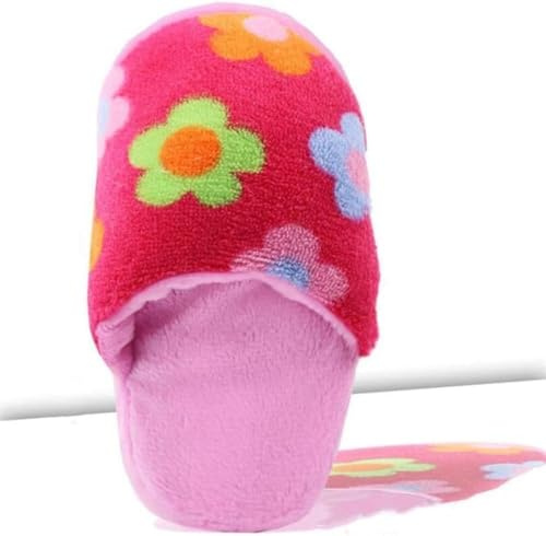 Ssmmam Kauspielzeug für Hunde für aggressive Kauer, interaktives Quietscher, Slipper-Design, doppellagiges Oxford-Gewebe