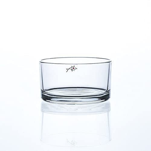 Sandra Rich Glasschale, Dekoschale Automatic H. 7,5cm D. 13,5cm rund klar