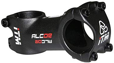 ITM Vorbau Route-Vtt Alkor Schwarz Reversibel 31,8 L 70mm 164g