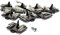 Scalextric Spare Guide Blades-Pack of 8 Micro Cuchillas de guía de Repuesto, Paquete de 8, Multicolor, Talla única (Hornby Hobbies G8047)