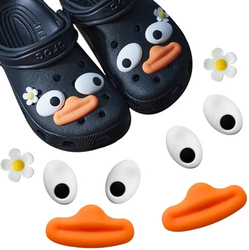 Schuhanstecker, 8pcs Nette Crocks Aufstecker Pins Anstecker Diy Schuh Charms Kinder SchuhanhäNger für Clogs Shoe Charms for Crocs Diy Clog Sandalen Zubehör für Teen Frauen
