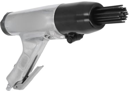 Masyrt Compact Air Needle Scaler 28 Alloy Steel Needles, Pneumatic Paint Weld Removal Tool Ideal for Cars, Ships