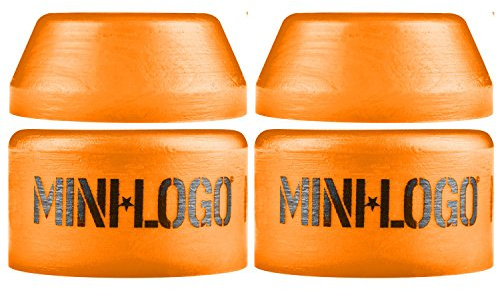 Mini-Logo Skateboard Bushings for 2 Trucks Medium Orange 94a