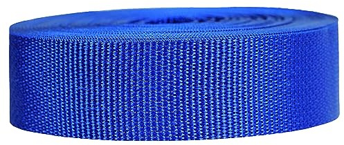 Strapworks Lätt polypropenband – polyband för utomhusbruk, gör-det-själv-reparation av utrustning, husdjurshalsband, hantverk – 3,8 cm (1,5 tum) gånger 9, 23 eller 45 meter (10, 25, 50 yard). Mer än