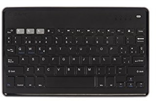 Silver HT 111936840199 - Teclado inalámbrico, color gris oscuro