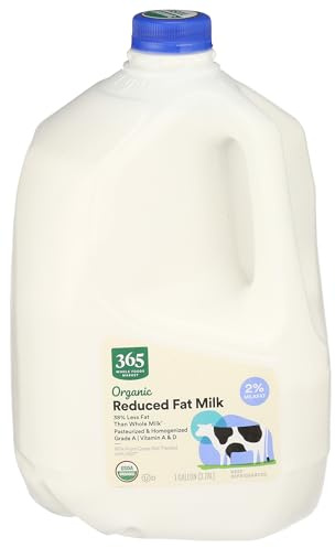 365 by Whole Foods Market, Organic 2% Fat Milk, 128 oz