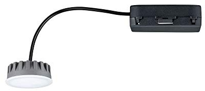 Paulmann 93078 Nova Plus LED Infälld belysning Modul Coin Rund 50 mm 6 W 470 lm 230 V 2700 K Satin Dimbar Takspot Plast