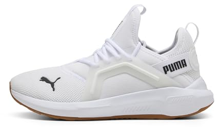 PUMA Mixte SOFTRIDE Enzo 5 Chaussure de Course sur Route, White Black, 48 EU