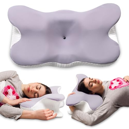 𝐖𝐈𝐍𝐍𝐄𝐑 𝟐𝟎𝟐𝟑 Memory Foam Sleep OSA Sleep APNEA Pillow Cushion | Posture Supportive Orthopedic Neck Pillow | | Back, Front and Side sleepers | Cervical shape | British Company