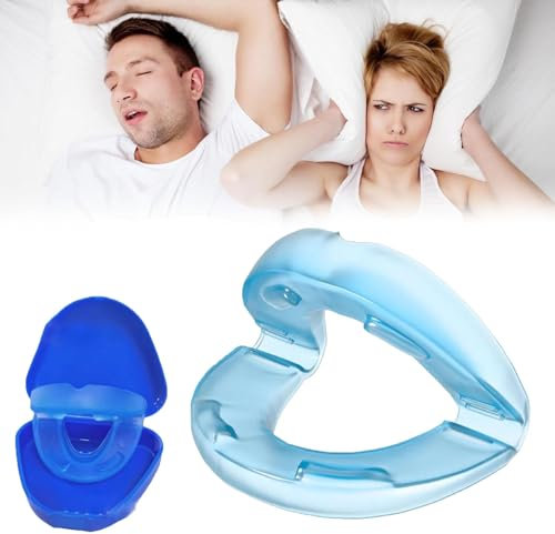 Suenolab Antirronquidos, Suenolab Anti Ronquidos, Dispositivo Bucal Antirronquidos Reutilizable, Boquilla Cómoda Para Hombres Y Mujeres Uso Cómodo Y Enérgico (Azul,1)
