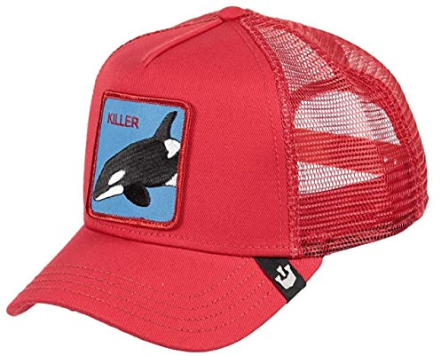 Goorin Bros. The Farm Casquette de camionneur/baseball unisexe, rouge (Killer Whale), taille unique, Taille unique
