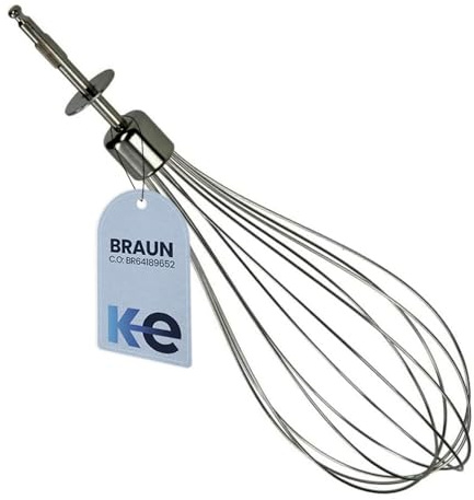 Anakel Home Ersatz-Mixerschläger BR64189652, kompatibel mit Braun MR6500M Mixer | Metallstäbe, 200 x 4 mm