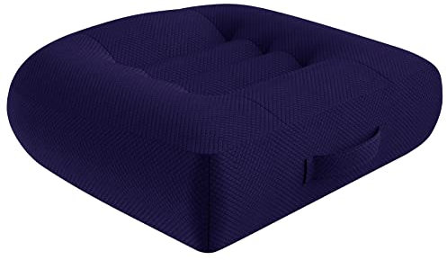 WYJHNLBEDC Asiento elevador de coche para adultos, ortopédico, cojín para silla, silla de oficina, 40 x 40 cm, cojín ergonómico para mesa de comedor, sillas de ruedas, sillas de jardín, sofá,