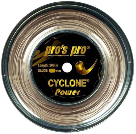Generisch Pros Pro Cyclone Power 1.25mm 200m Tennissaite