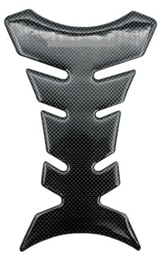 DAZHIDZ Motorcycle Carbon Fiber Fuel Gas Cap Cover Tank Protector Pad Stickers Compatible With 1000 1000SX 800 750 250 Racing Decals(Tank Pad)