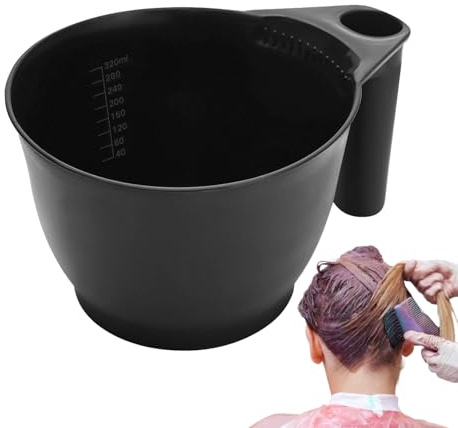 di miscelazione tintura per capelli - non slip ergonomico, tub a colori artisti | Processo di colorazione dei capelli contenitori tonificanti robusti, strumento di controllo accurato della col