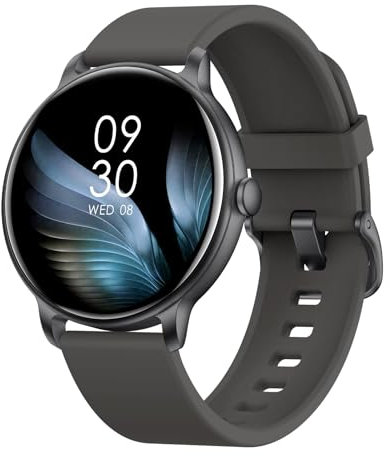 ZPPSNFIT Smartwatch Damen Herren, 1.43 Zoll AMOLED-Display Smart Watch mit Bluetooth Anrufe, Fitness Tracker mit Herzfrequenz Schlafmonitor, IP68 Wasserdicht Fitnessuhr für Android iOS