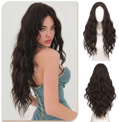 Sofeiyan Pelucas Mujer pelo Natural,70 cm Peluca Rubia Larga