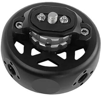 Poignée simple pour cage d'appareil photo avec boule et griffe pour accessoires externes