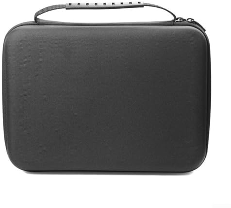 Custodia rigida per Dyson per asciugacapelli Supersonic DH03 DH01, borsa da viaggio antiurto con manico per ugelli e accessori, scatola protettiva in nylon EVA resistente nera