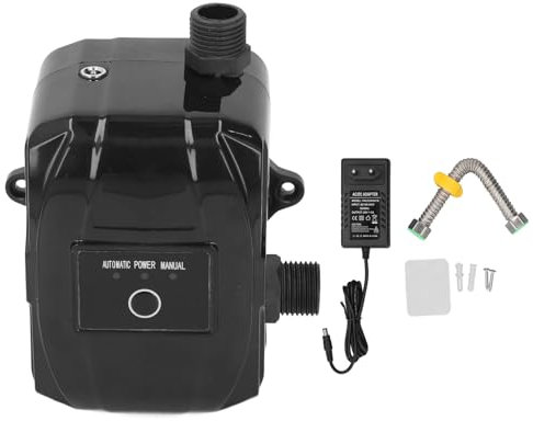 Bomba de Recirculación de Agua Potente Bomba Elevadora de Presión de Agua de 180 W Bomba de Agua de Recirculación para Ducha Doméstica