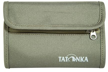 Tatonka Geldbörse ID Wallet RFID B - Klettverschluss-Geldbeutel mit 3 Kreditkarten-Fächer, 2 Sichtfenster, Geldscheinfach und RV-Fach für Münzgeld - 14,5 x 9,5 x 1 cm - RFID-Blocker