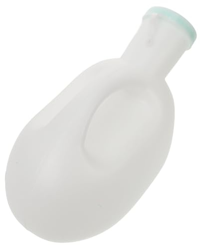 HIAKDOFT Urinale Uomo Portatile Grande Capacità in Plastica Spessa Leggero e Antisversamento Orinatoio da Viaggio e Ospedale per Anziani e Outdoor