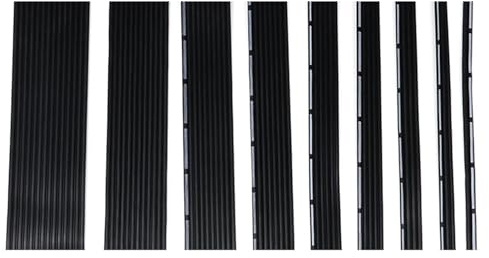 1 pz. Cavo parallelo flessibile in silicone - Cavo in rame stagnato 2P/4P/6P/8P/10P 24AWG - Isolamento ad alta tensione nominale 600 V(2Px5m)