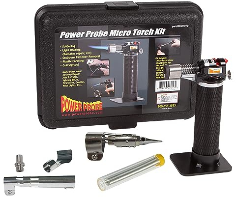 Power Probe PPMTKIT01 Micro Torch Kit , Black