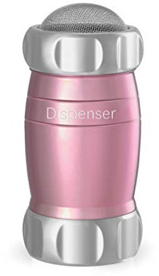 Marcato DI-RSA Dispenser, per Zucchero a Velo, Metallo, Rosa