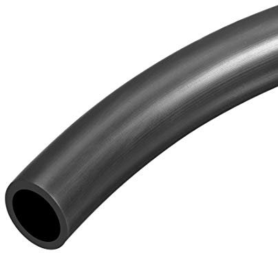 sourcing map Tubo per olio lubrificante, 14 mm ID x 18 mm OD 2,0 m Tubo per acqua in gomma nero