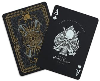 Gents of Fortune Playing Cards Black Flag Edition Waterproof Gent Supply