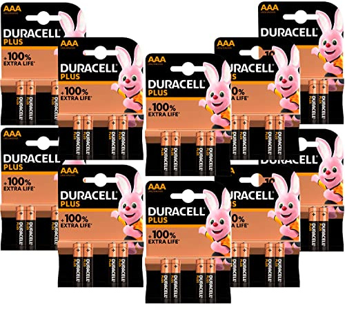 Duracell Confezione da 10 batterie alcaline AAA