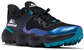 Columbia Montrail Trinity MX, Zapatillas para Carreras de montaña Hombre, Negro Blanco, 41 EU