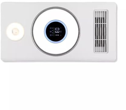 cfycfy987 Ventilation Fan Integrated Ceiling Bathroom Multi-Function Exhaust Fan Bathroom Exhaust Lighting Lamp Integrated Heating Fan Bathroom Fan Extractor