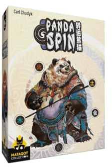 Matagot Panda Spin - smart och snabbt kortspel | taktik, vändningar och strategi för hela familjen | Från 7 år - 2 till 6 spelare - 15 minuters spel
