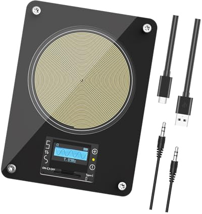 NONGYU Générateur de fréquence rechargeable pour réduire le stress et améliorer le sommeil avec des boosters de santé à sortie stable