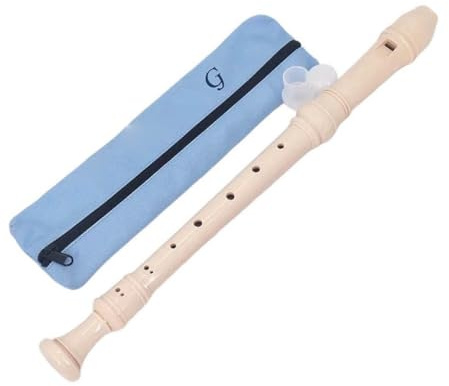 Blockflöjt Musikinstrument 8-håls Engelsk Altblockspelare Tysk Fingersättning